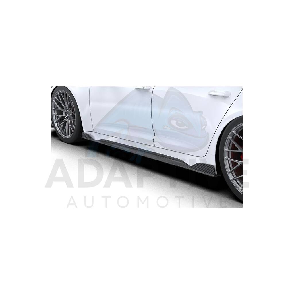 Carbon side skirts