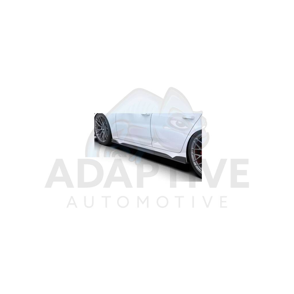 Fiber polymer side skirts