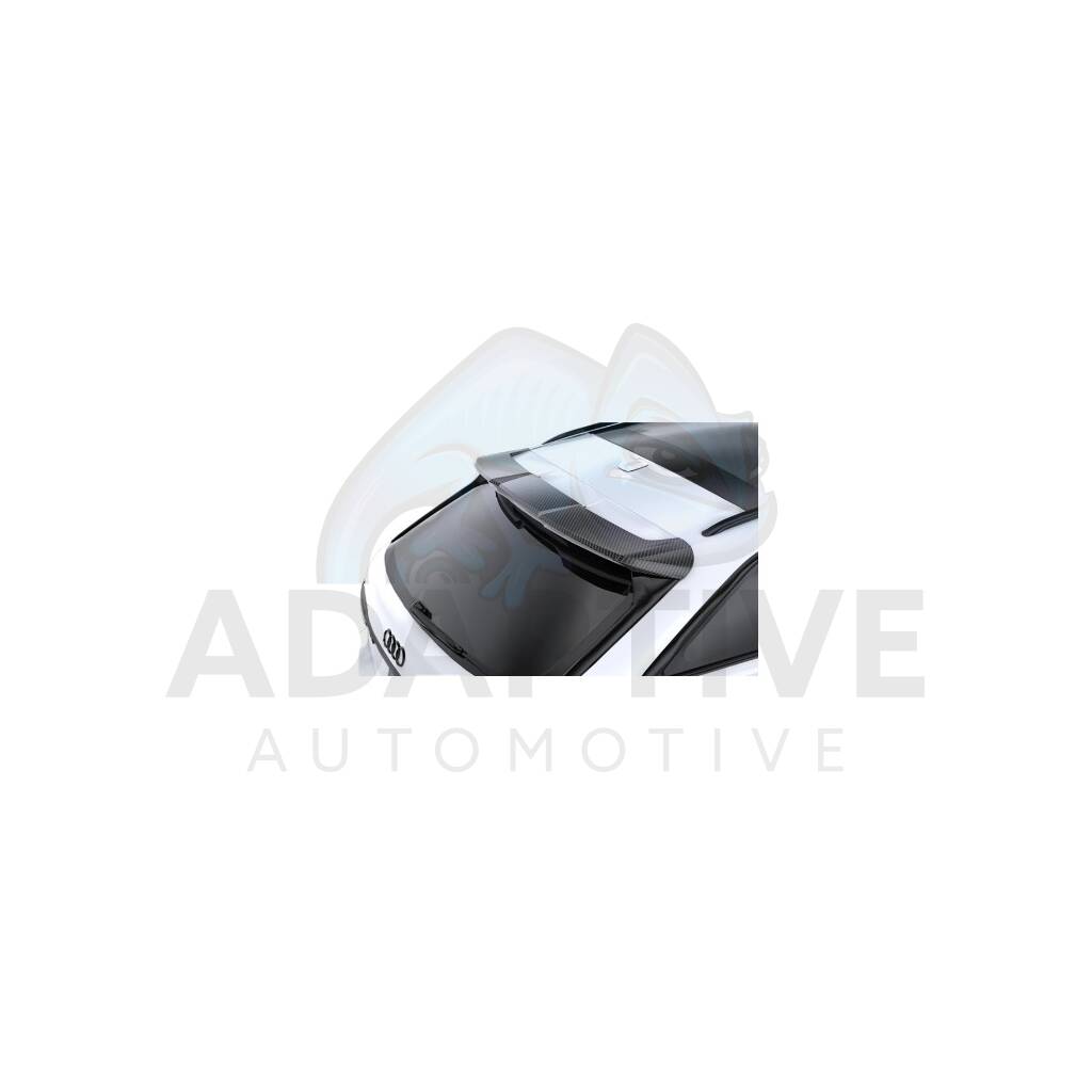 Carbon roof spoiler