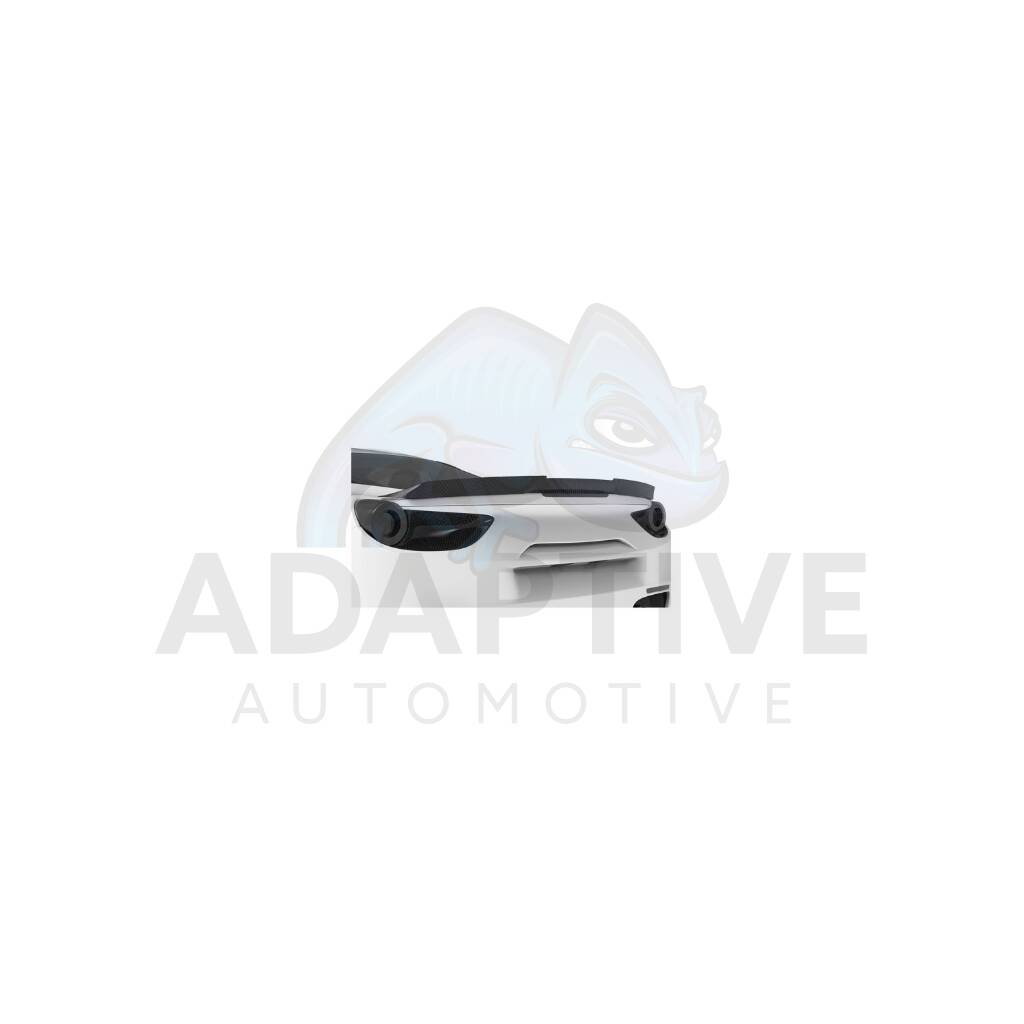 Carbon rear spoiler