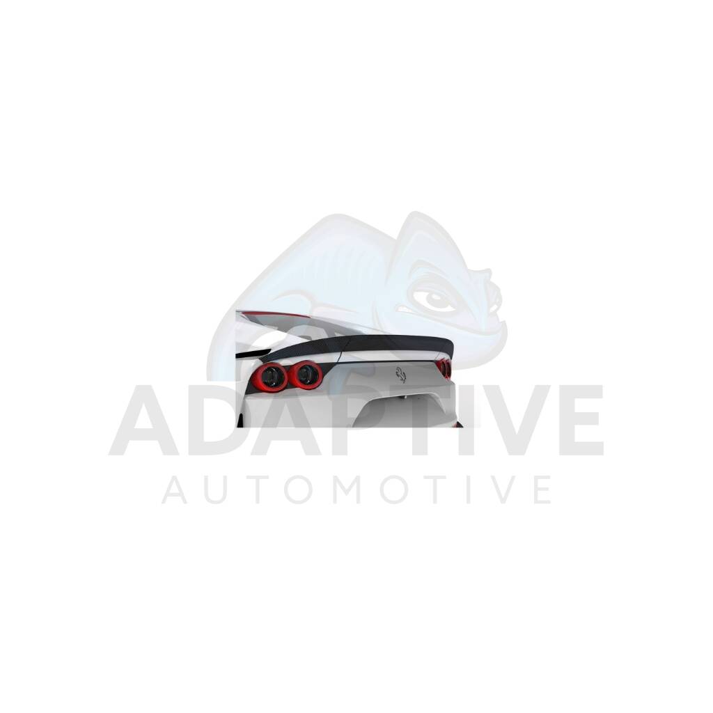 Carbon rear spoiler