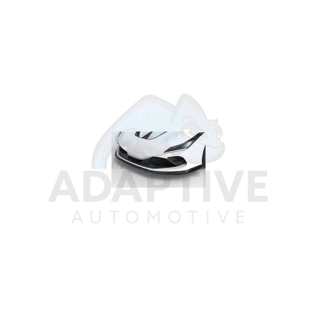 Carbon front aero lip