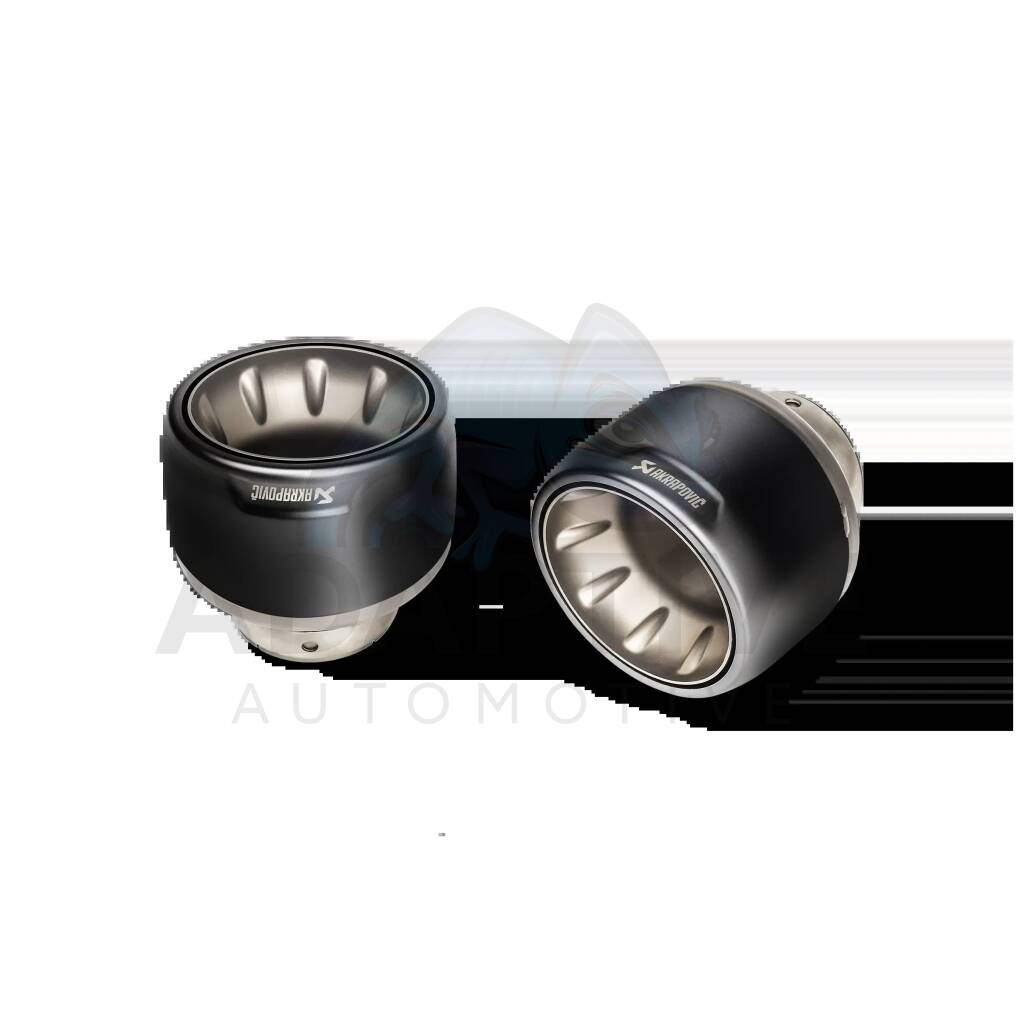 Tail pipe set (Titanium) - Black