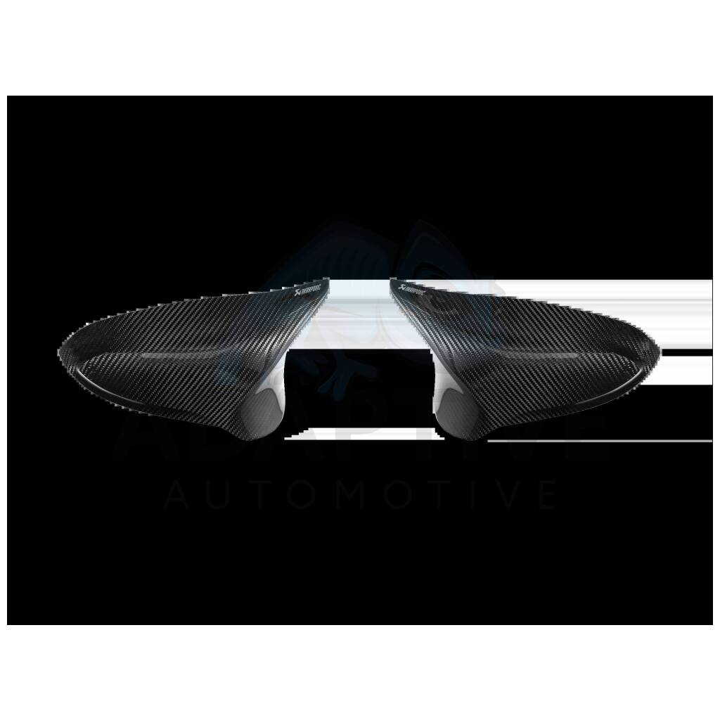 Carbon Fiber Mirror Cap Set - High Gloss