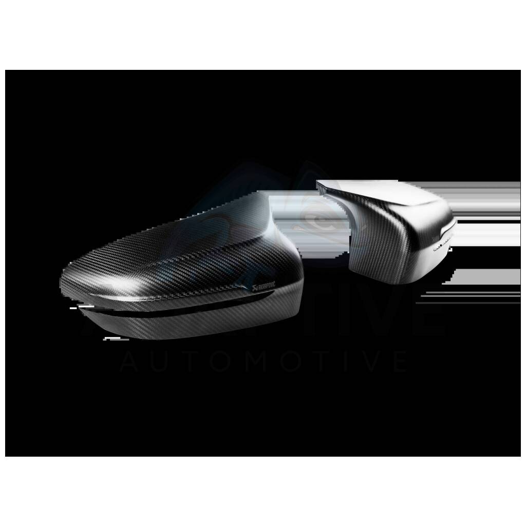 Carbon Fiber Mirror Cap Set - Matte