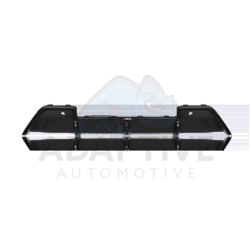 Rear Carbon Fiber Diffuser - Matte
