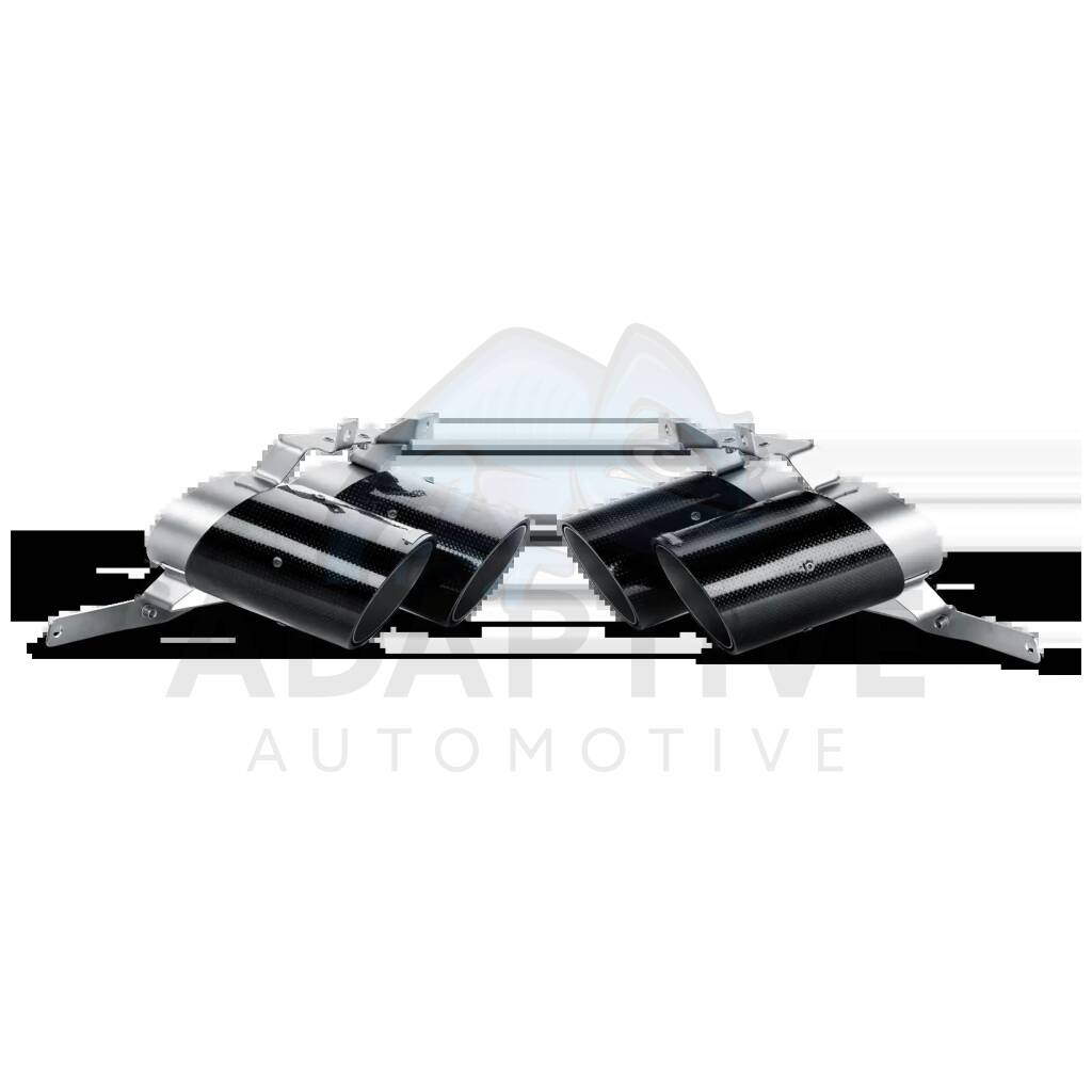 Tail pipe set (Carbon) 550/560