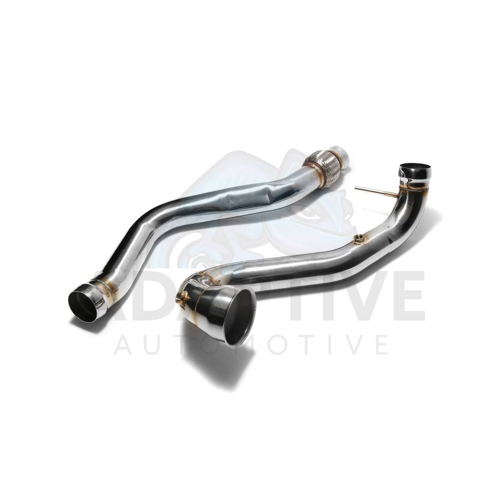 Decatted downpipe