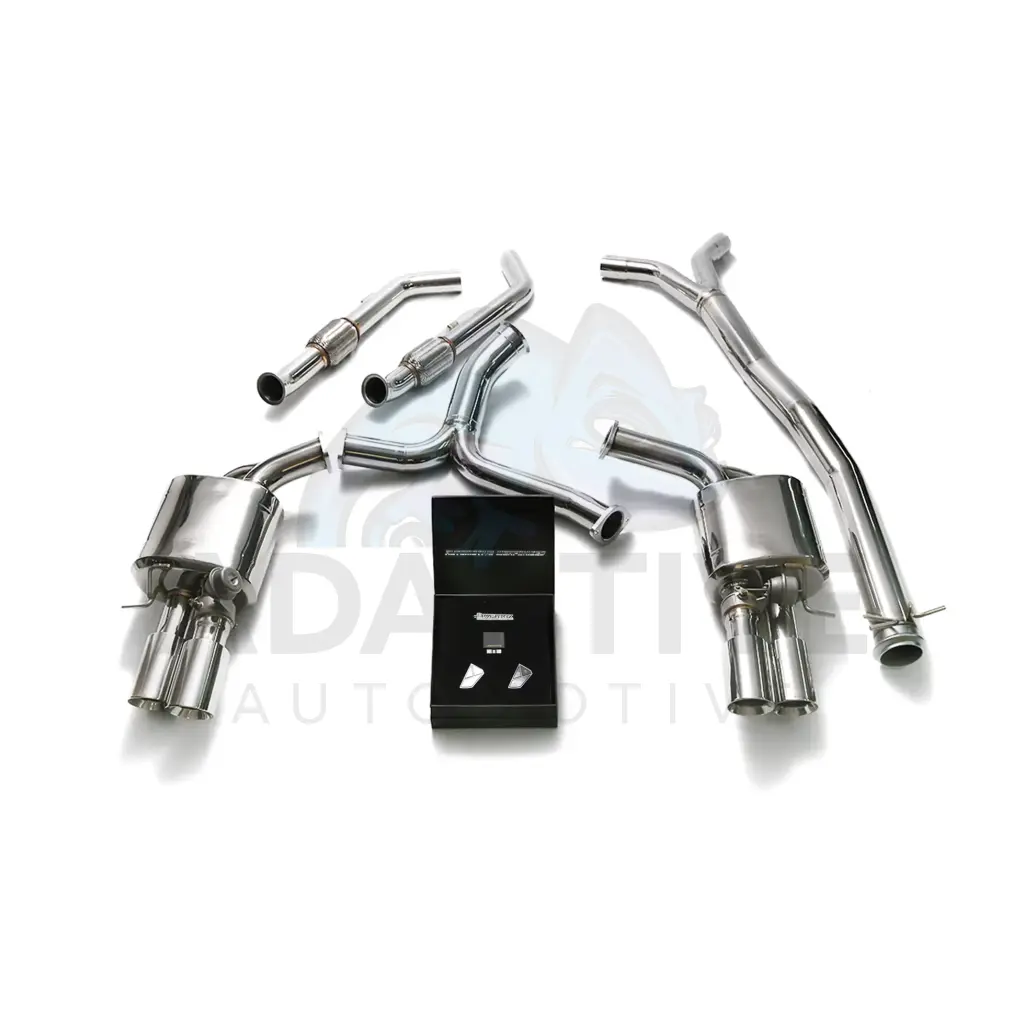 Adaptive Automotive - Armytrix Catback with chrome tips (Fits the ...