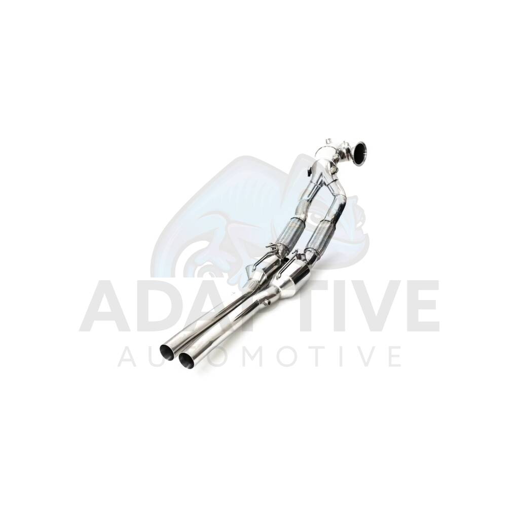 Ceramic Coated decatted downpipe
