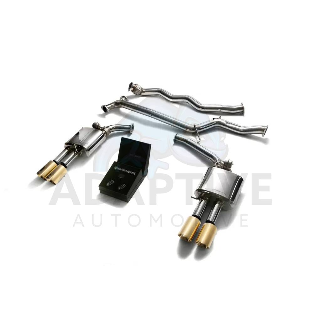 Catback with gold tips