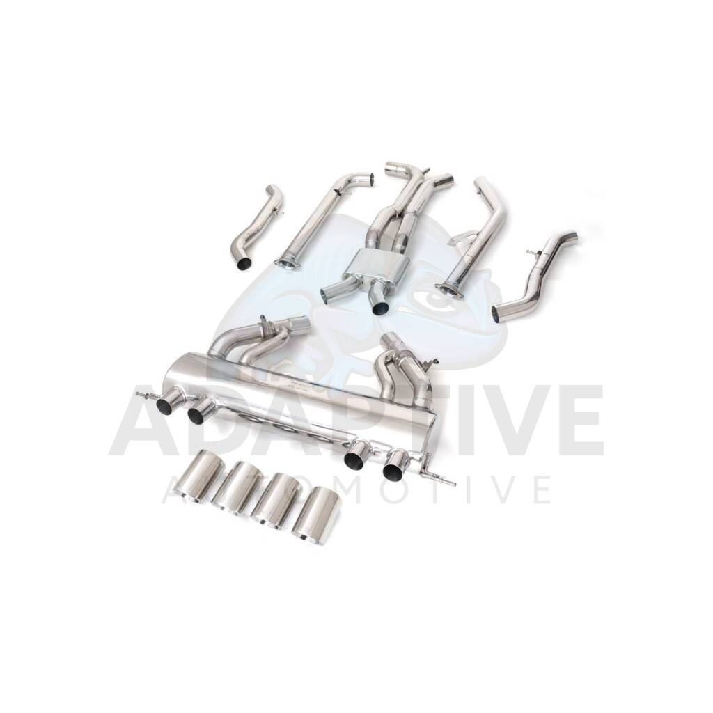 Catback with silver tips