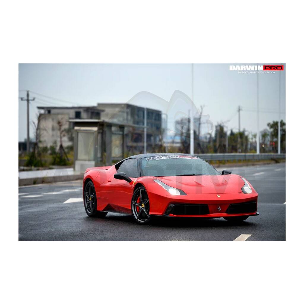 Ferrari 458 Coupe BKSS Style Partial Carbon Fiber Full Body Kit