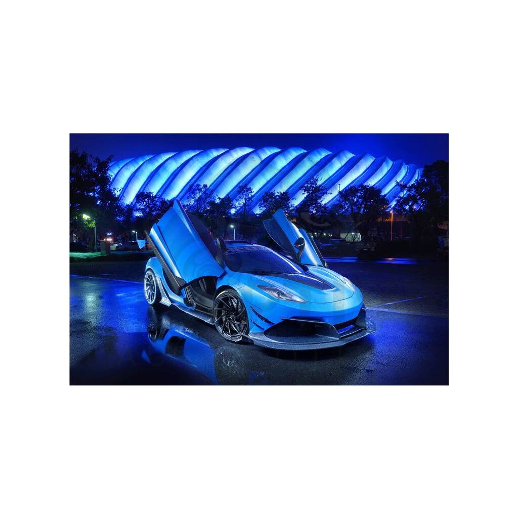 McLaren MP4 12C Rebel Performance Style Partial Carbon Fiber Full Body Kit