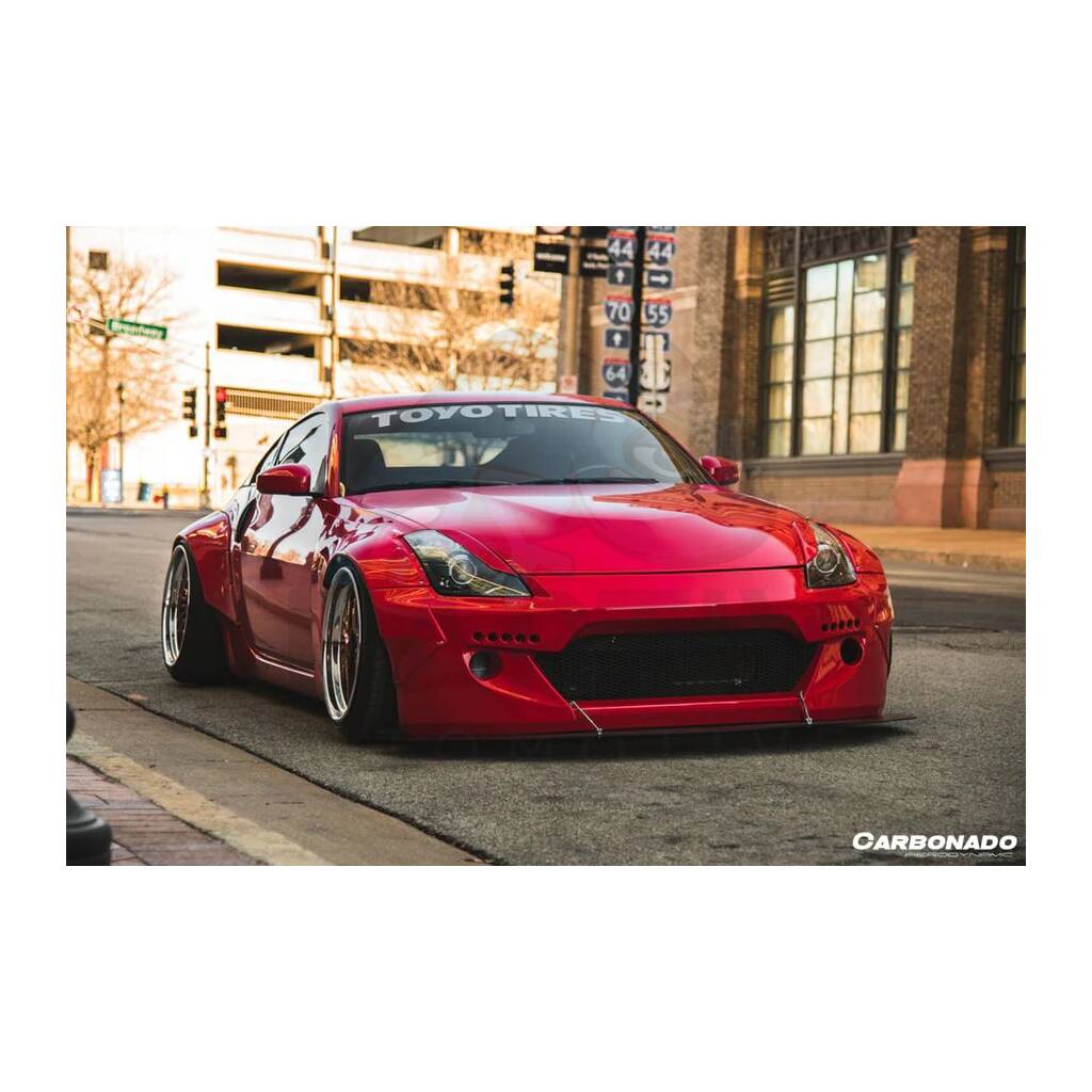 Nissan 350Z BRY Style Wide Body Kit