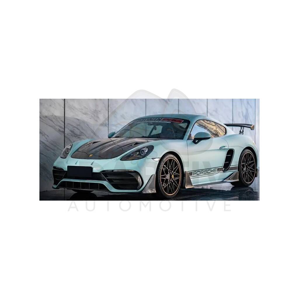 Porsche 718 Cayman/Boxster BKSS Style Partial Carbon Fiber Full Body Kit