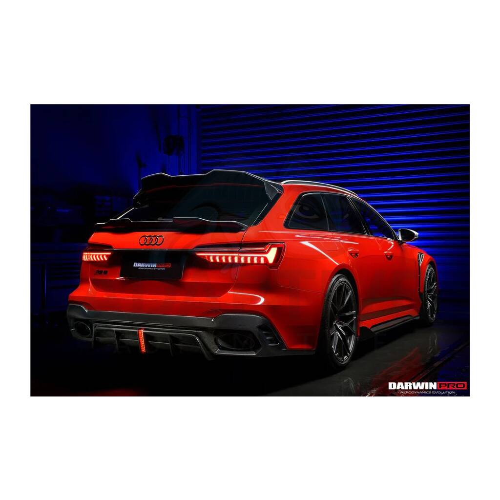 Audi RS6 Avant C8 BKSS Style Rear Diffuser