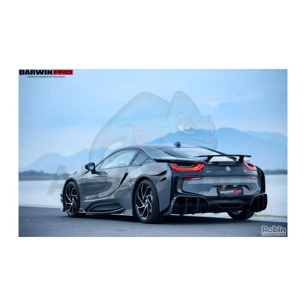DarwinPRO BMW i8 BZK rear diffuser