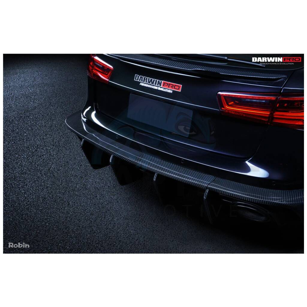 Rear Bumper Lip Audi RS6 Avant 2013-2018