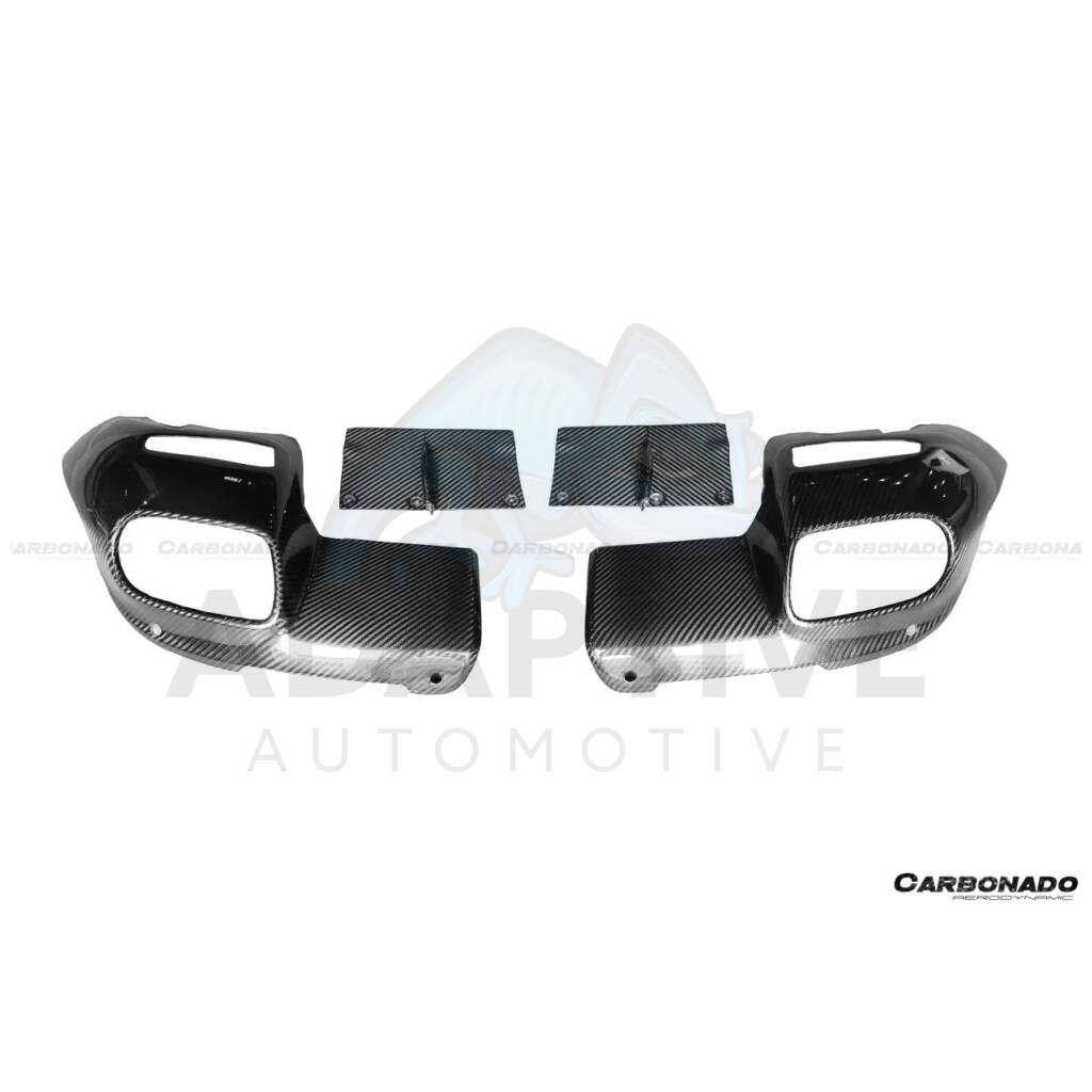 RS Style Carbon Fiber Rear Diffuser