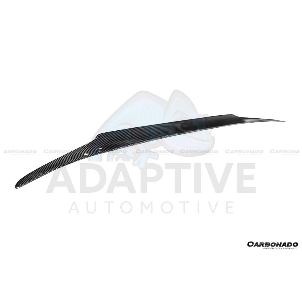 RS Style Carbon Fiber Trunk Spoiler