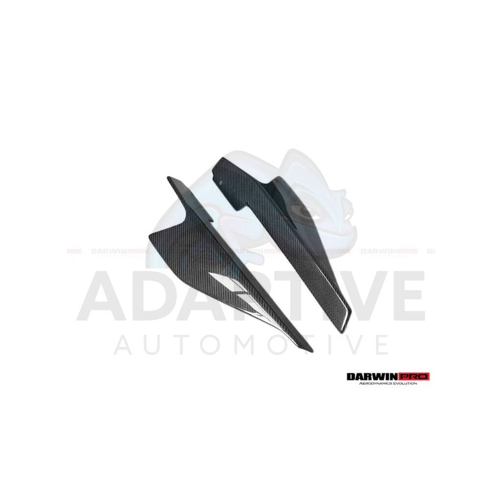 Speciale Style Carbon Fiber Side Skirts Canards