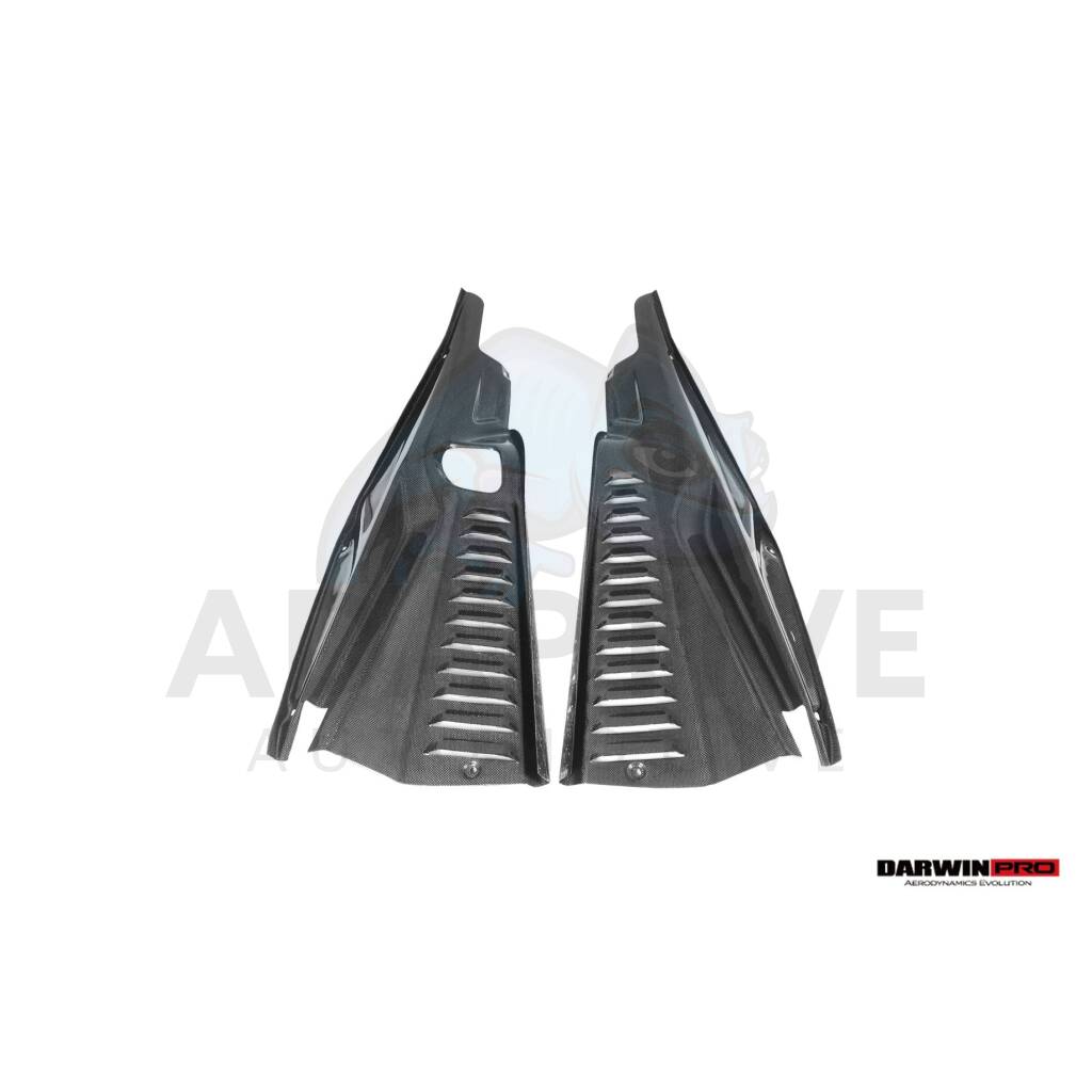 Dry Carbon Fiber Engine Bay Panels