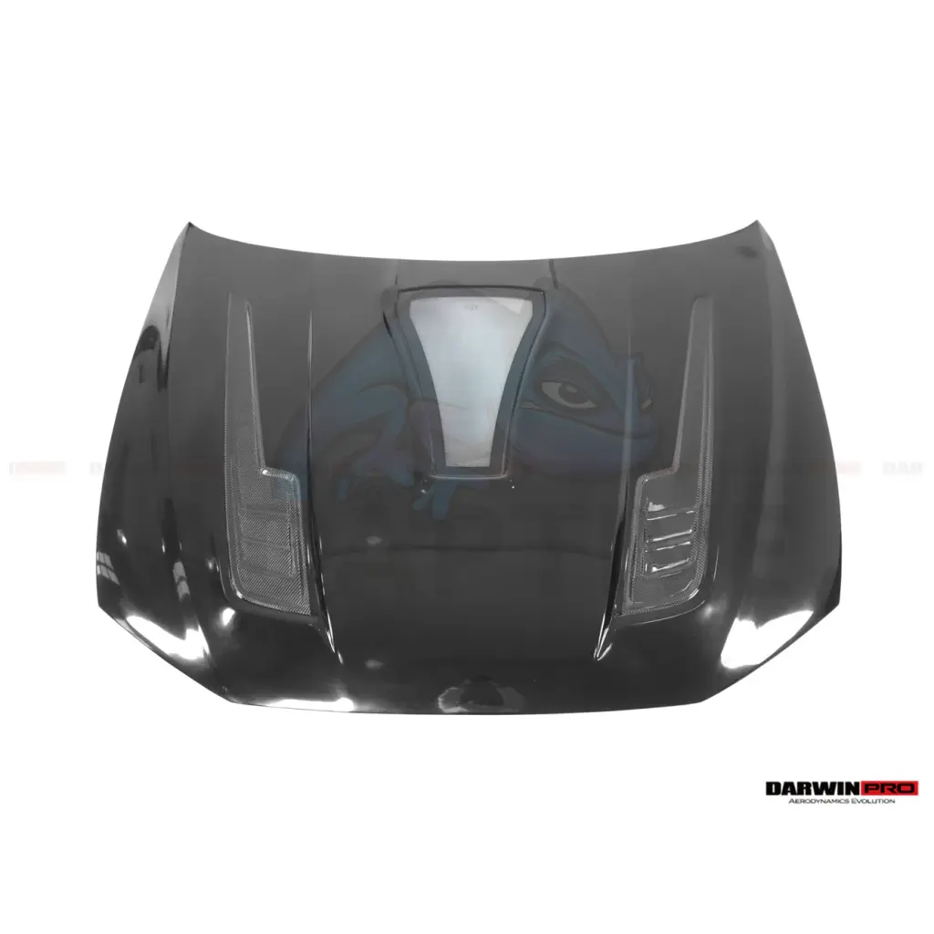 Adaptive Automotive - DarwinPro IMP Performance Partial Carbon Fiber Hood