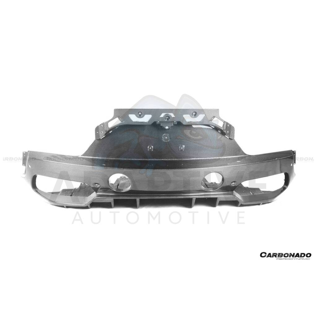 OE Dry Carbon Fiber Rear Lip Diffuser