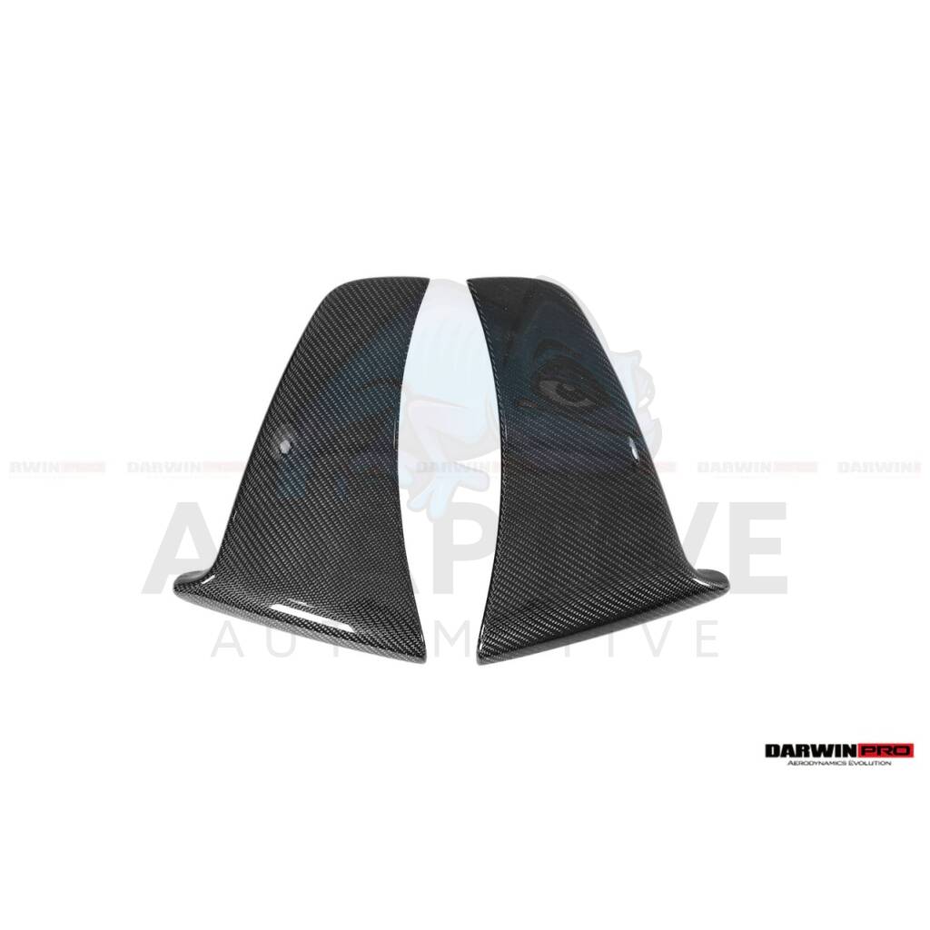 Carbon Fiber Rear Bumper Side Canards