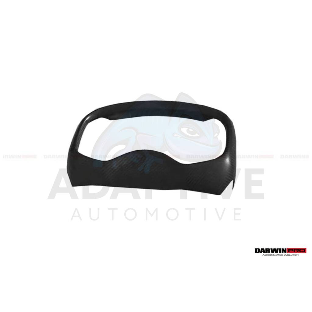 Dry Carbon Fiber Instrument Surround Panel Cover