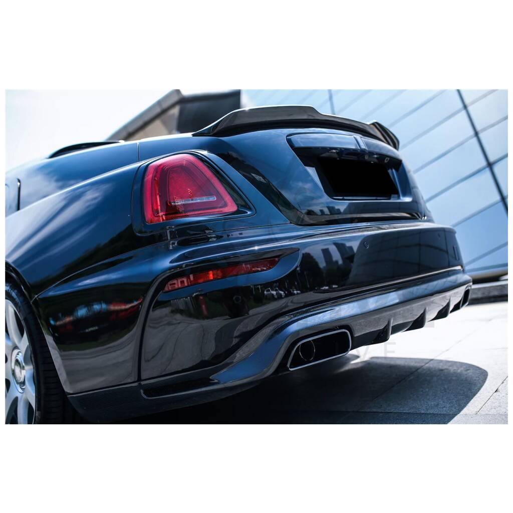 Carbon Fiber Rear Bumper
