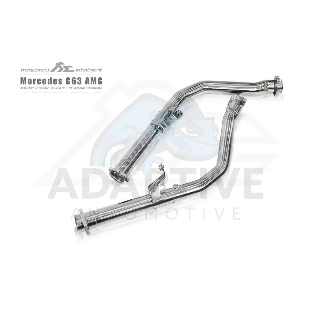 Fi Exhaust Sport 200 Cell Downpipe + Valvetronic Muffler + Standard Remote - Porsche 991.1/ 991.2 Turbo 2013-2019 (80mm Ultimate Version) main image 1