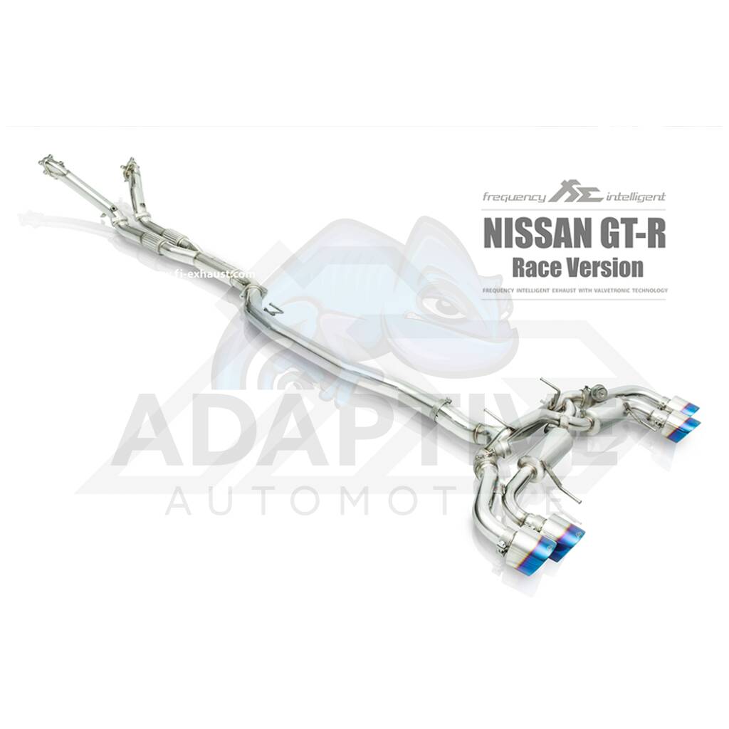 Catback with silver tips (Race Version TI)
