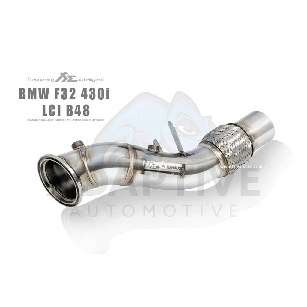 Decatted downpipe