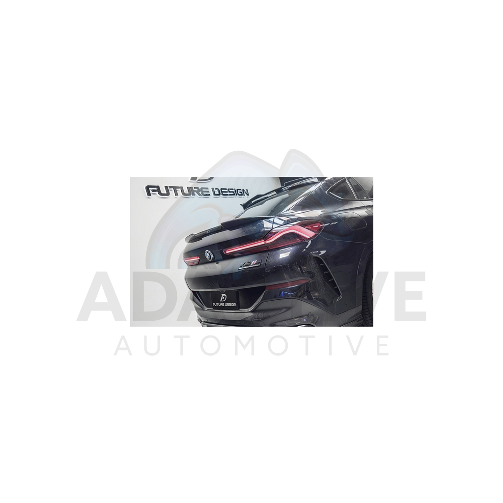 BMW G06 X6 - FD style carbon Trunk Spoiler