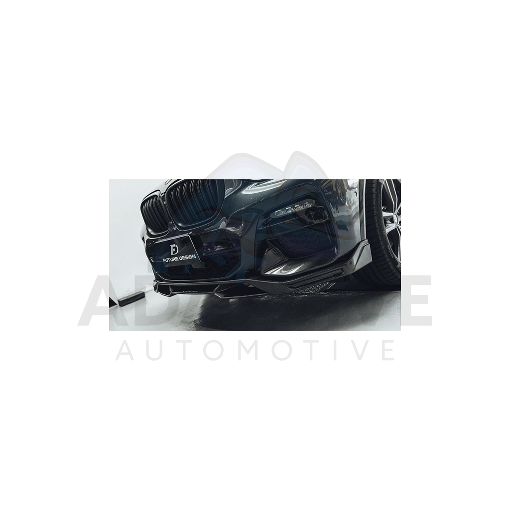 BMW G02 X4 - FD style carbon Front Lip