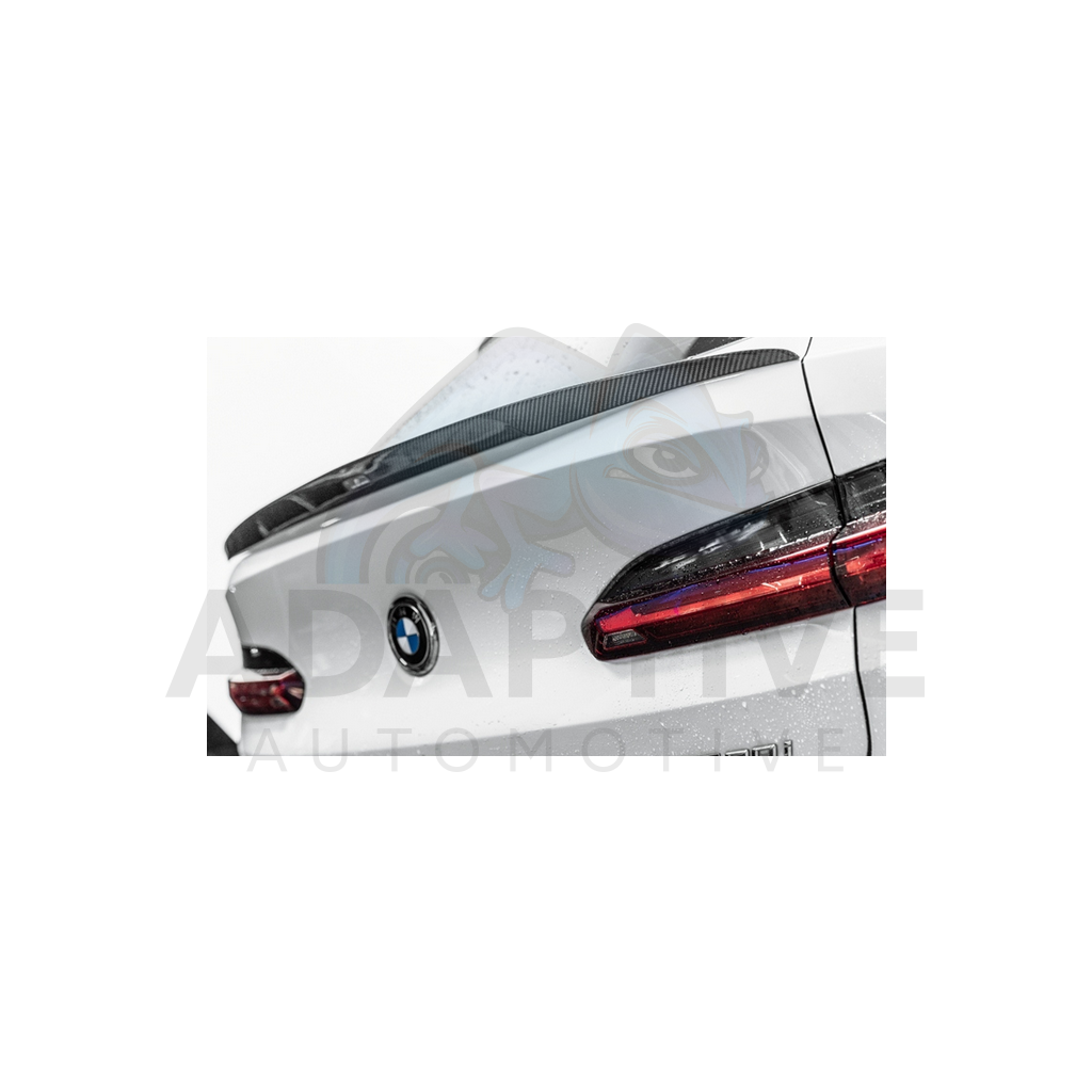 BMW G02 X4 - FD style carbon Trunk Spoiler