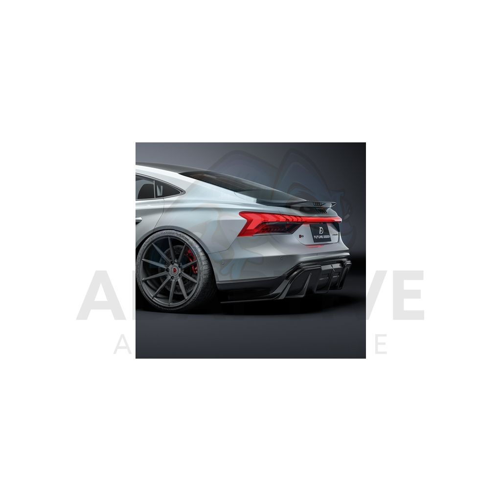 Audi RS e-tron GT / e-tron GT - Future Design style carbon Trunk Spoiler