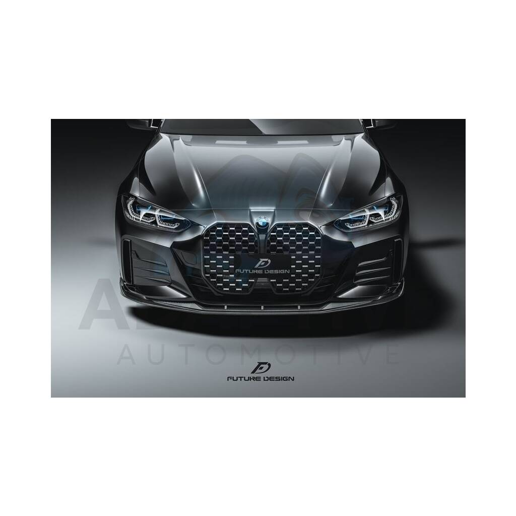 Carbon front lip