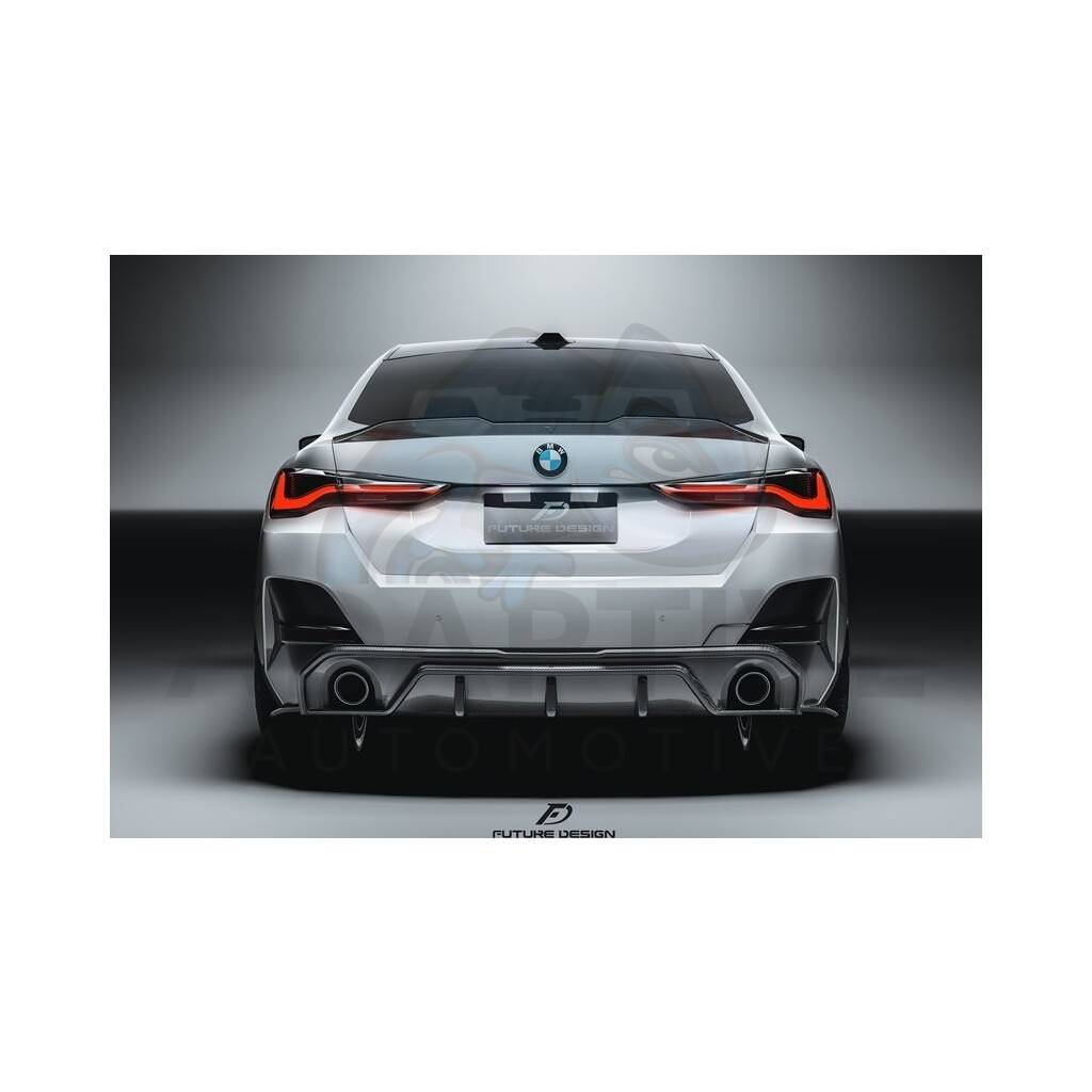Carbon trunk spoiler