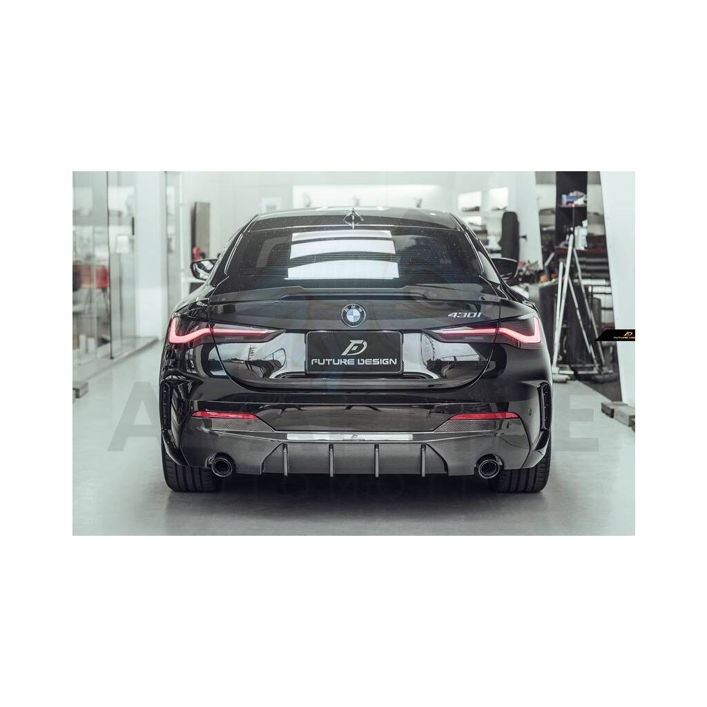 FD style carbon rear Diffuser [ Dual ]