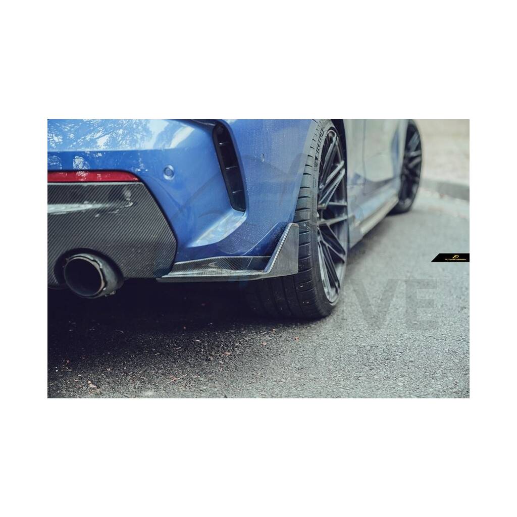 FD GT style carbon Rear bumper Splitter