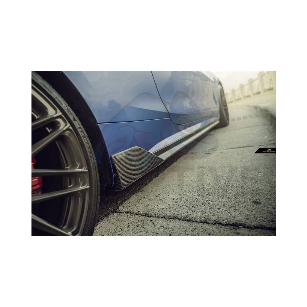 FDGT style carbon Side Skirt splitter