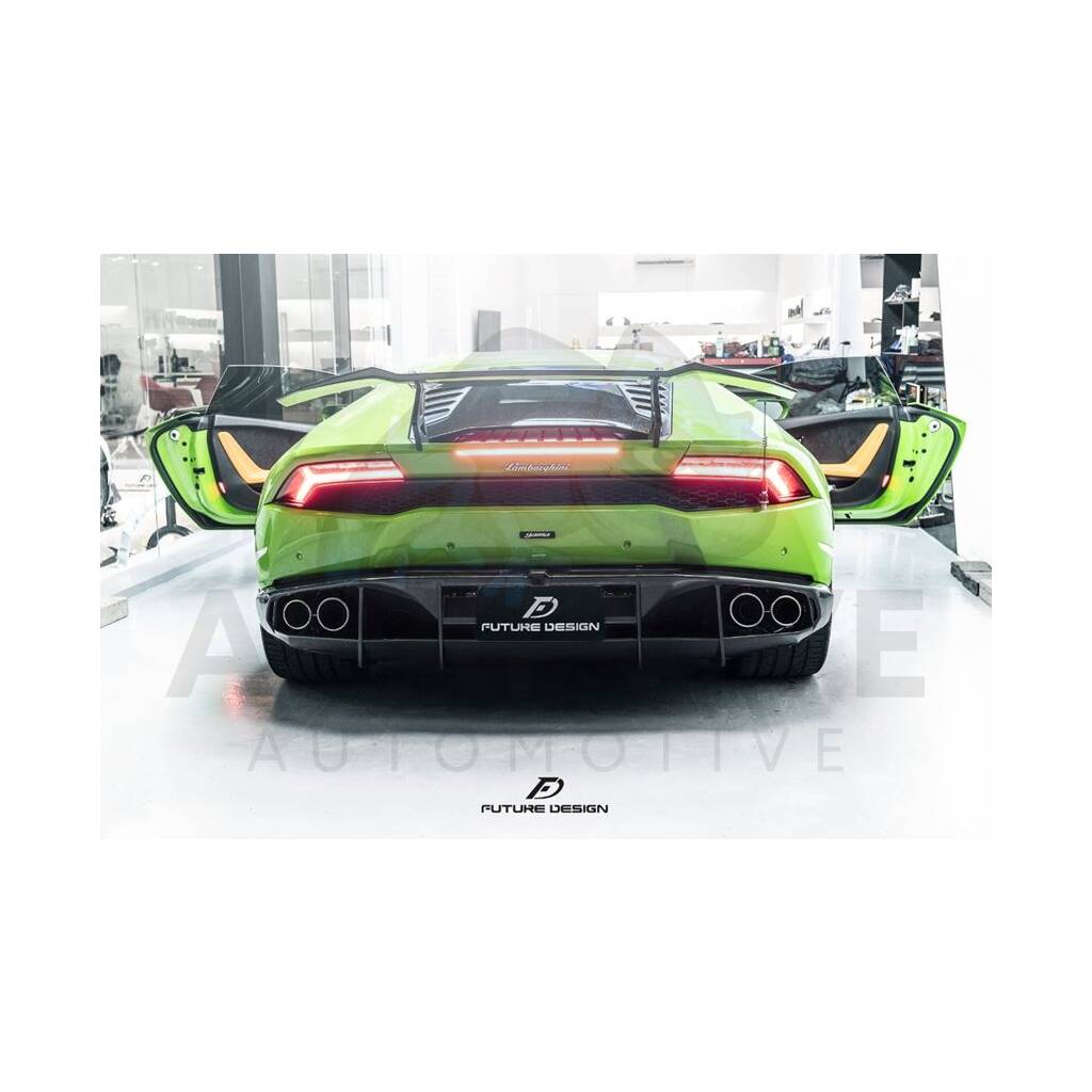 NovT style carbon rear Diffuser