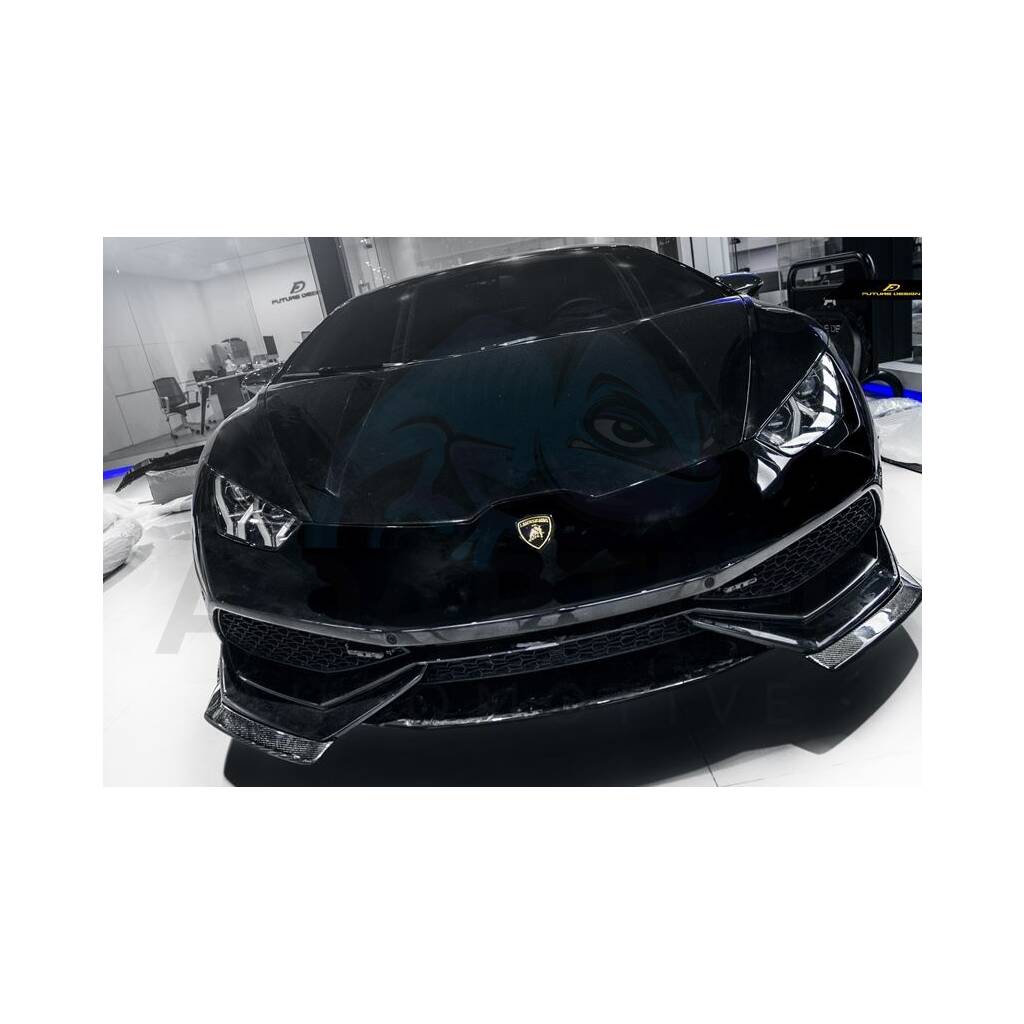 DMC style carbon Front Lip [ 2 pcs ]