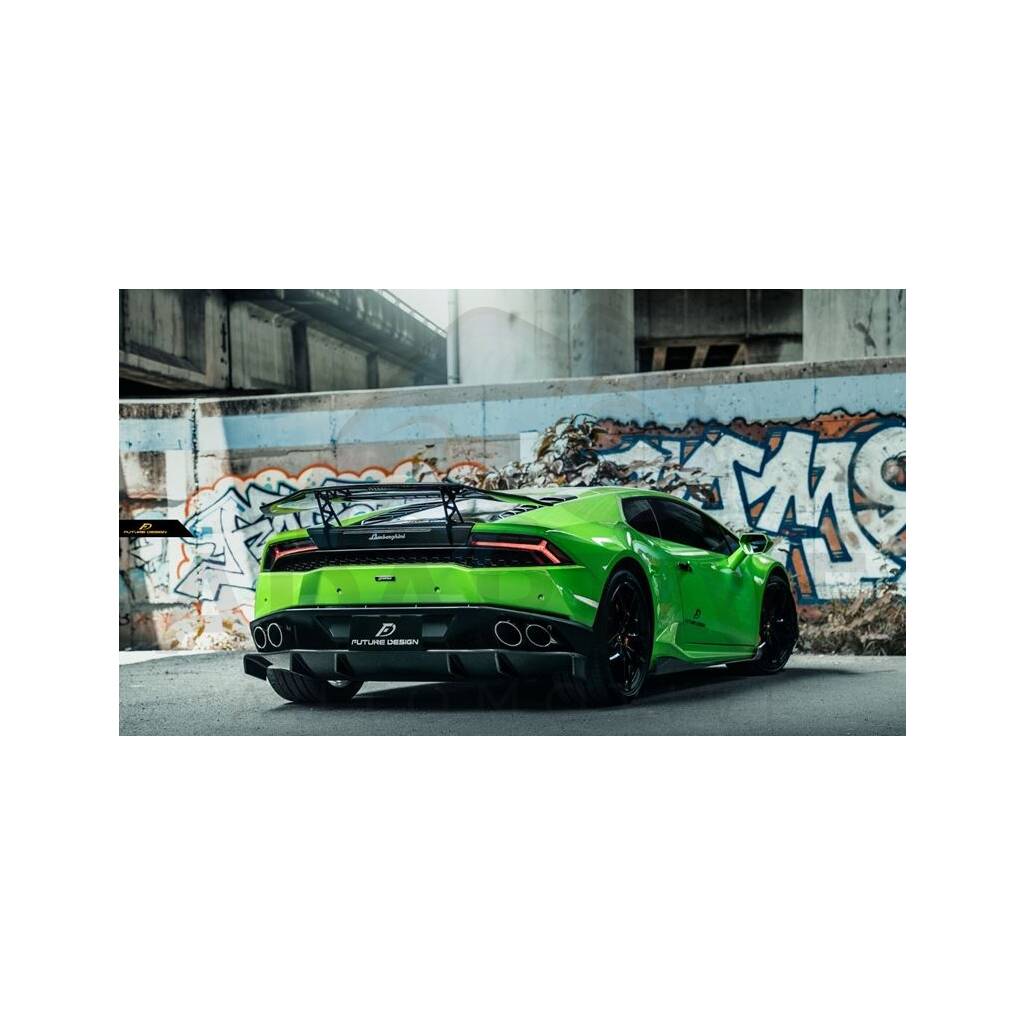 DMC style carbon rear Diffuser