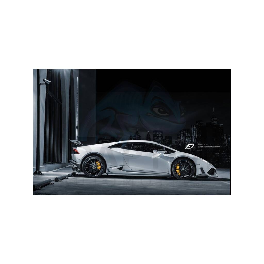 FD GT style carbon Side Skirt Splitter