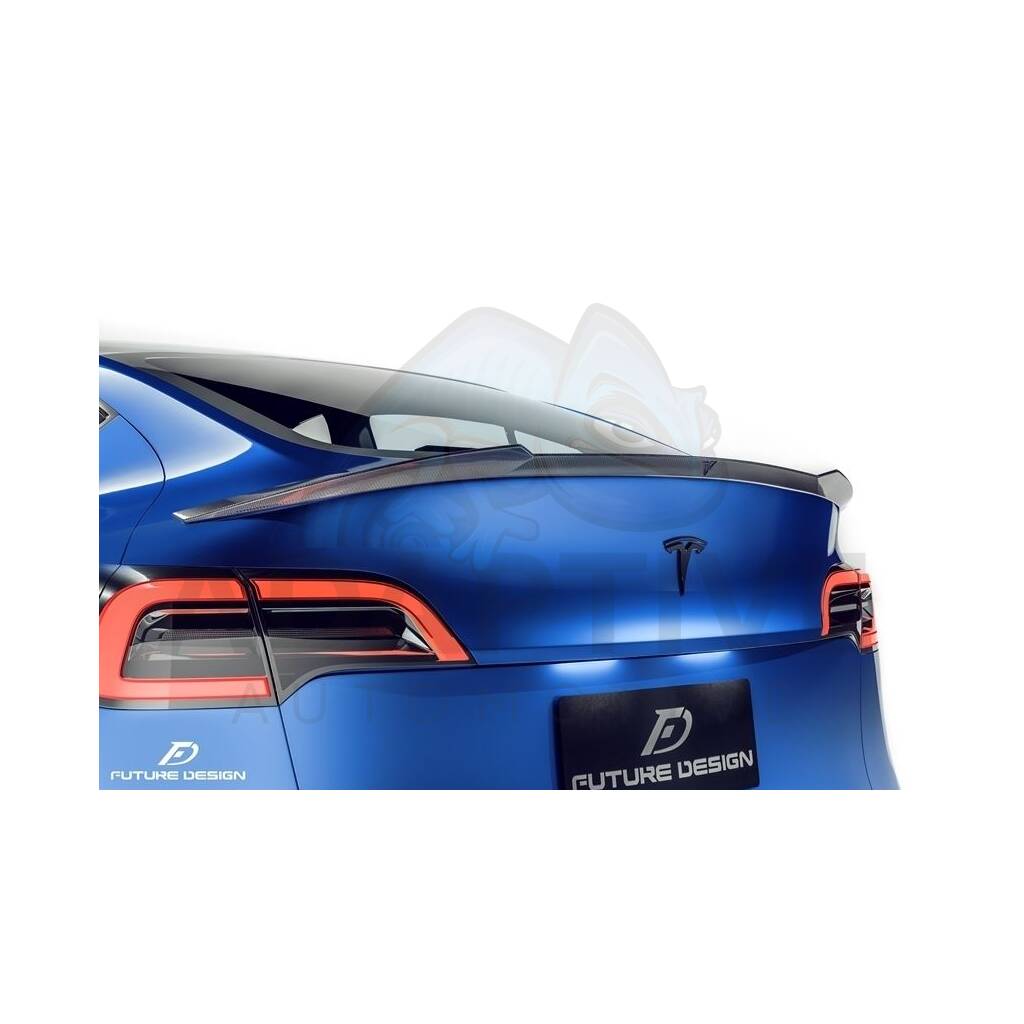 Future Design style carbon Trunk spoiler
