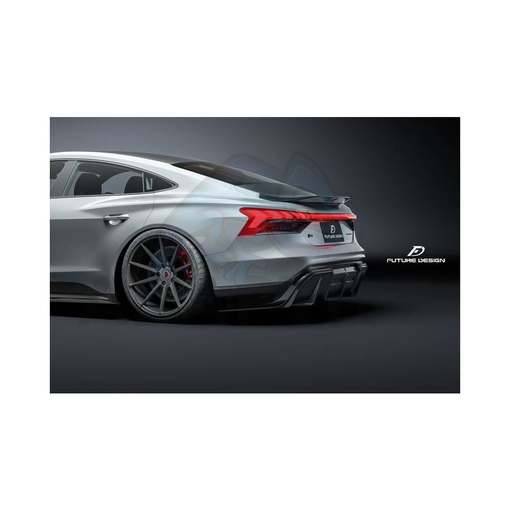 Future Design style carbon Trunk Spoiler